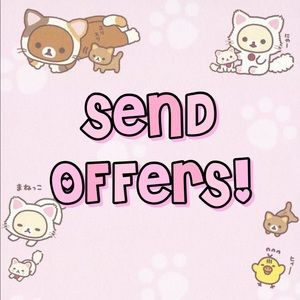 REASONABLE OFFERS ARE WELCOME